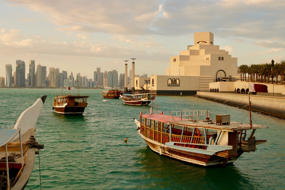A view of Doha, Qatar, capturing everyday city life.